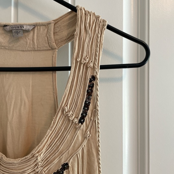 Guess Women’s Boho Sequin Halter Tank Top - Picture 3 of 7